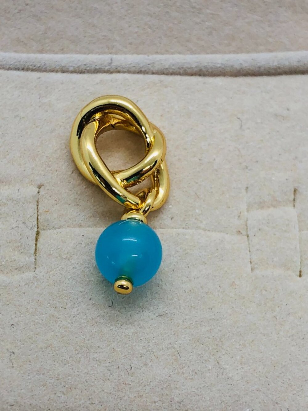 ✨🔥Pandora December Turqoise Blue Eternity Circle Dangle Charm